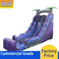Purple Marble Dual Lane Inflatable Dry Slide Purple Marble Dual Lane Inflatable Dry Slide
