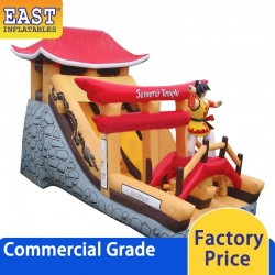 Samurai Temple Inflatable Slide
