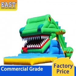 Crocodile Snappy Inflatable Slide