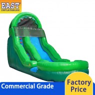 Green Inflatable Water Slide Green Inflatable Water Slide