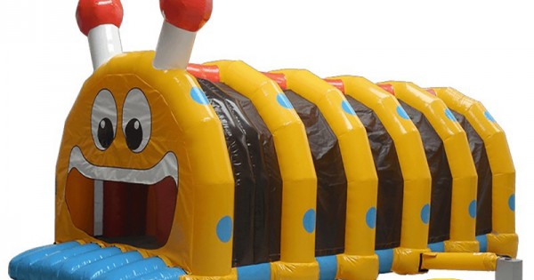 jumporange caterpillar inflatable combo