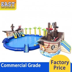 Pirate Ship Inflatable Water Park