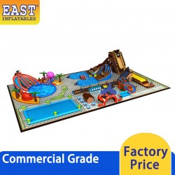 Great Inflatable Water Park Land Amusement Park Great Inflatable Water Park Land Amusement Park
