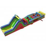60ft Obstacle Course & Slide 60ft Obstacle Course & Slide