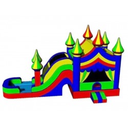 5-in-1 Big Top Lime Carnival Combo Wet/Dry