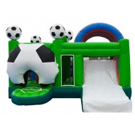 Soccer Bouncy Castle with Slide Soccer Bouncy Castle with Slide