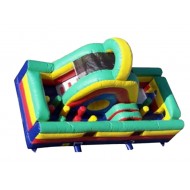 Inflatable Backyard Obstacle Course Inflatable Backyard Obstacle Course