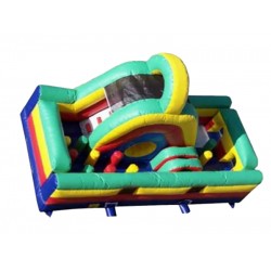 Inflatable Backyard Obstacle Course