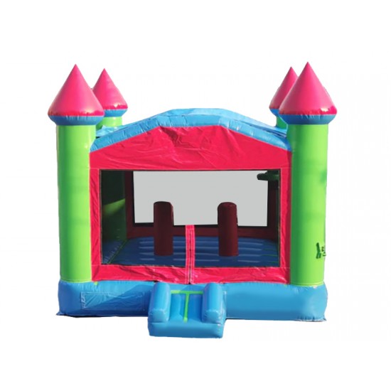 14' Blue, Green & Red Standard Bouncer