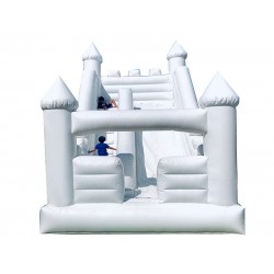White Inflatable Slide