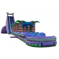 Dual Lane Purple Paradise Water Slide Dual Lane Purple Paradise Water Slide