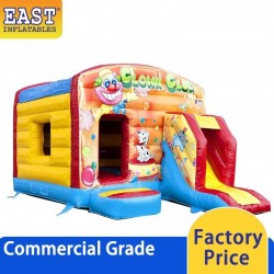 Clown Bounce House With Slide