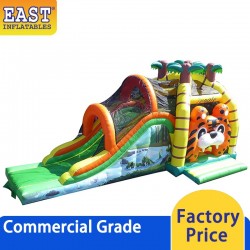 Jungle Bounce House With Slide Jungle Bounce House With Slide