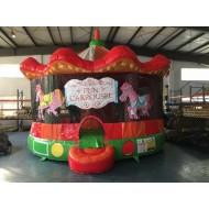 Inflatable Fun Carousel Bouncy House Inflatable Fun Carousel Bouncy House