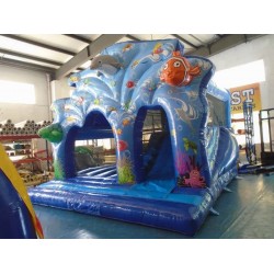 Commercial Bounce House With Slide Commercial Bounce House With Slide