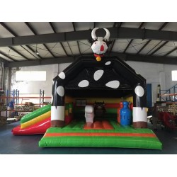 Cow Inflatable Bounce House With Slide Cow Inflatable Bounce House With Slide