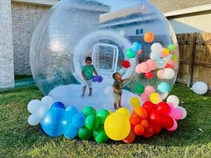 What are the advantages of inflatable tents?